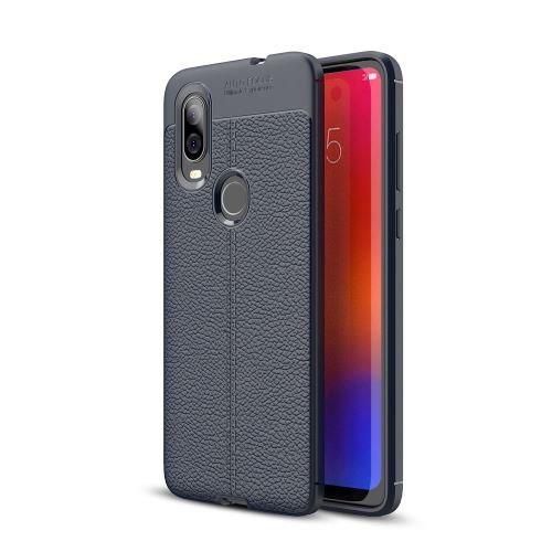 Coque en TPU moelleux bleu foncé pour votre Motorola P40