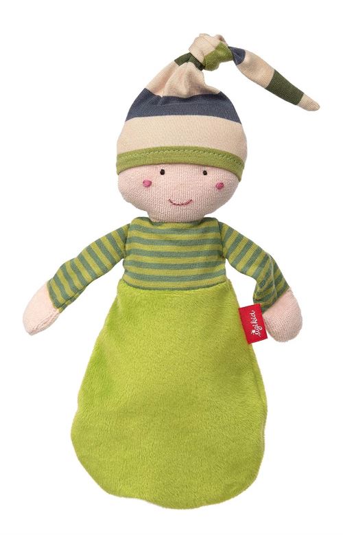 sigikid, Garçon, Poupée de Chiffon, Vert, 42177