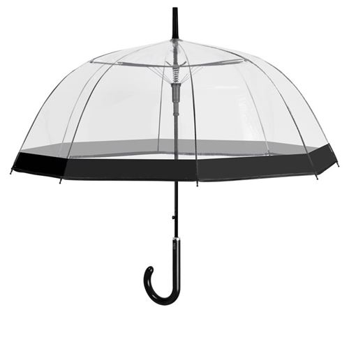 Perletti parapluie dôme automatique 89 cm transparent