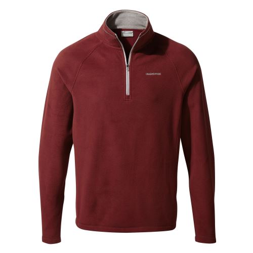 Craghoppers pull en polaire Corey VDark Wine rouge pour homme