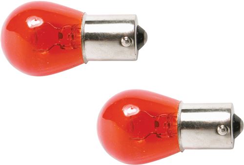 Carpoint feux de voiture PY21W 12 Volt 21 Watt 2 pièces orange