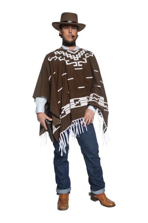 Costume cowboy authentique bandit version clint eastwood l