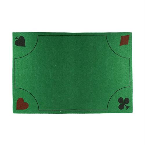 Tapis de salle de bain antidérapant sûr et élégant avec motif de carte