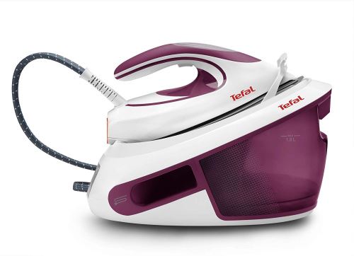 Tefal SV8054 Centrale vapeur Express Anti-Calc Blanc/Violet 1,8 l