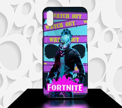 Coque compatible pour Samsung Galaxy A50 Fortnite Battle Royale 233