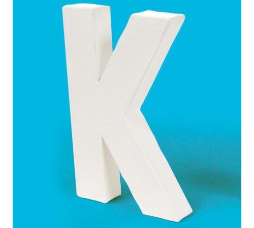 Lettre en carton K