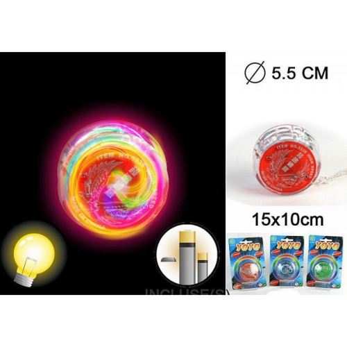 1 Yoyo Lumineux Debrayable Jeu D Adresse Jouet