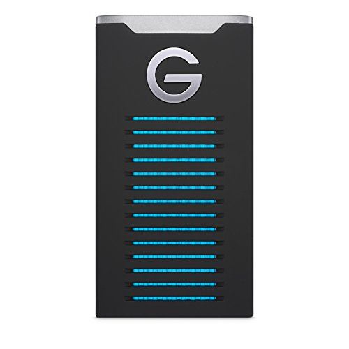 G-Technology G-DRIVE Mobile SSD R-Series GDRRUCWWA10001SDB - SSD - 1 To - externe (portable) - USB 3.1 Gen 2 (USB-C connecteur)