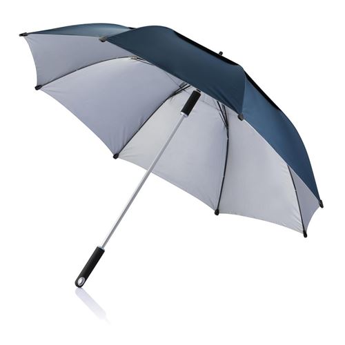 XD Design parapluie Hurricane 96 x 120 cm fibre de verre / polyester bleu