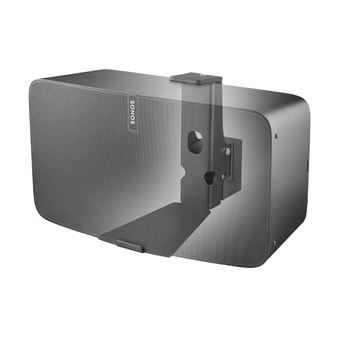 Haute Qualité en Une expérience optimale dans Chaque pièce Vebos Support Mural Sonos Play 5 gen 2 tournant Noir Vertical 
