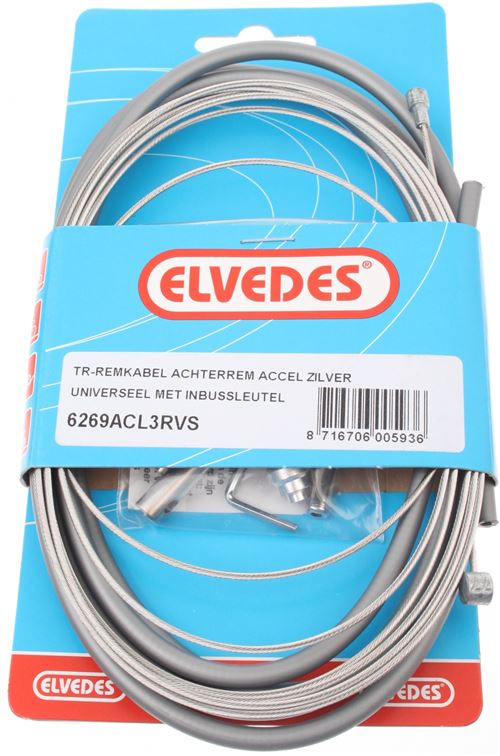 Elvedes TR FREIN AVANT CABLE ACCEL UNIVERSAL 6269ACL3RVS