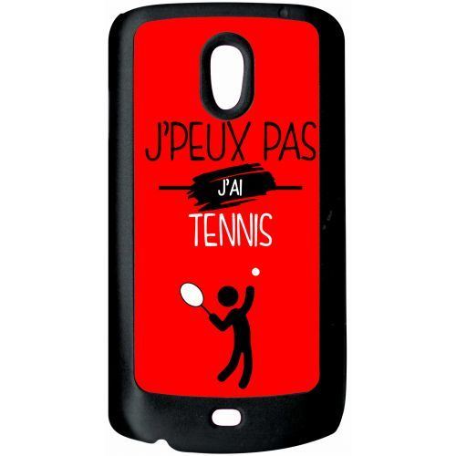 Coque samsung nexus i9250 j peux pas j ai tennis 6