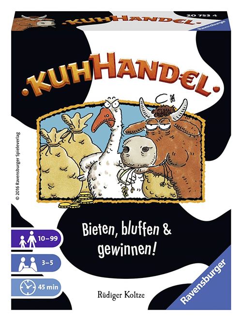 Ravensburger Jeux 20753 – Vache Commerce Jeu de cartes