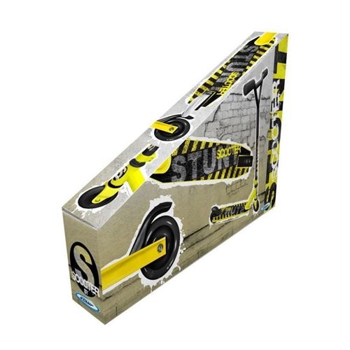 Monopattino Stamp Freestyle - Ruote PU 88a, Freni Su Parafango, Colore Giallo - Foto 3