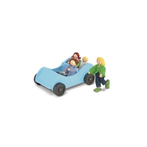 MELISSA & DOUG Ensemble Voiture Et Poupées
