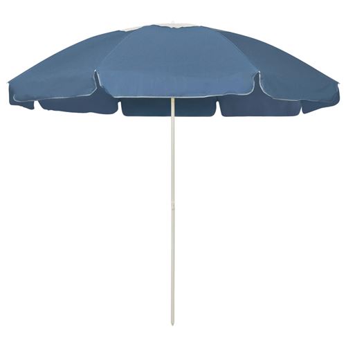 Parasol de plage 240 cm Bleu