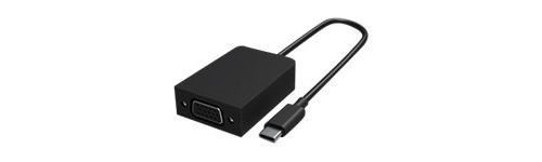 Microsoft hft-00003 USB-C VGA Noir Adaptateur de câble – Adaptateur pour câble (USB-C, VGA, Mâle/femelle, noir)