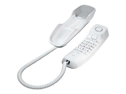 Gigaset DA210 - Téléphone filaire - blanc
