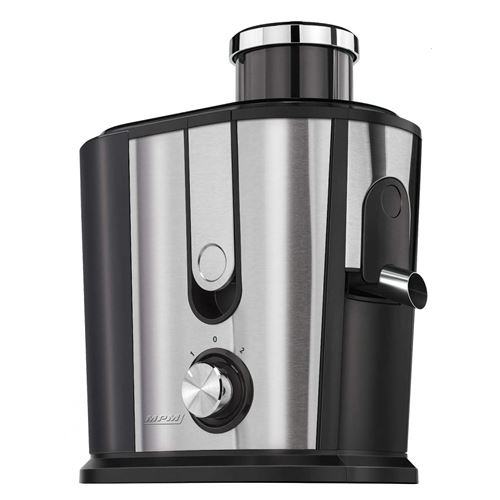Centrifugeuse Fruits et Legumes en acier inoxydable 2 vitesses, MPM, MSO-07M, 500W, Argent