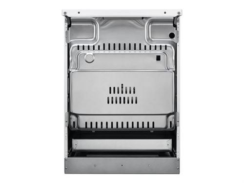 Faure FCM640HCWA - Cuisinière - pose libre - largeur : 60 cm - profondeur : 60 cm - hauteur : 88.9 cm - avec système auto-nettoyant - classe A - blanc