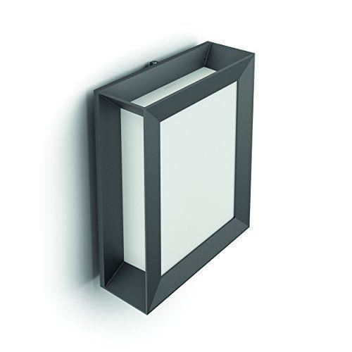 Applique Murale - Philips - Karp - Plastique - 1 X 6 W - Anthracite - 230 V