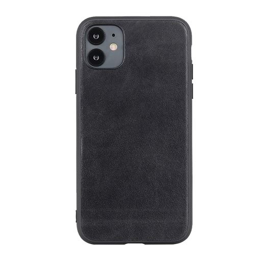 Coque en TPU hybride enduit noir pour Apple iPhone 12 Pro/12 Max 6.1 pouces