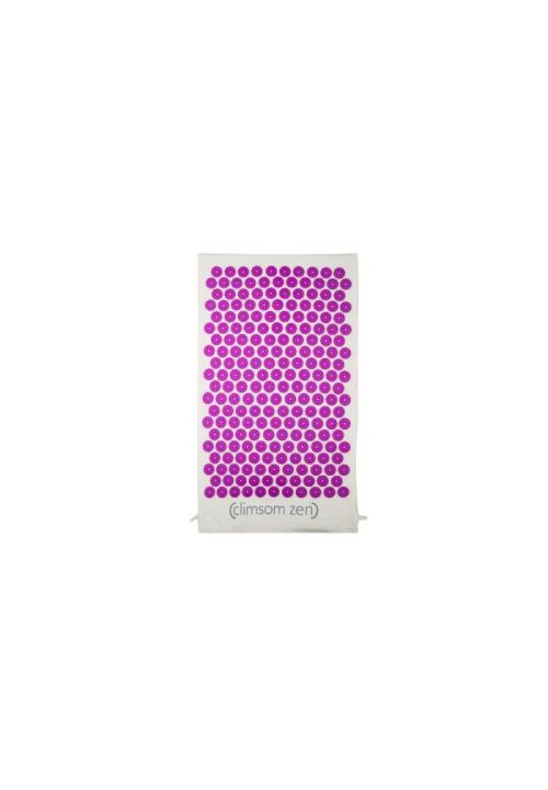 Climsom Tapis d'acupression Zen Mauve