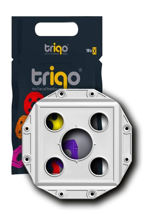 Triqo - 377067 - Square Booster - Blanc - Pack De 10