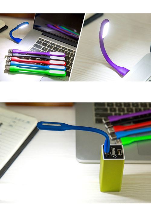 Mini Lampe à LED USB Avec Pince à Livre | 18 LED, Col De Cygne Flexible | Éclairage Portable Pour Clavier D'ordinateur Portable Et Lecture Nocturne