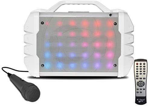 idance-bl208wh karaoké Bluetooth, Blanc (bl208wh)