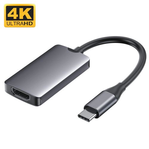 Alpexe Adaptateur USB-C vers HDMI 4k 60Hz iPad MacBook et Plus - Adaptateur HDMI Plug & Play