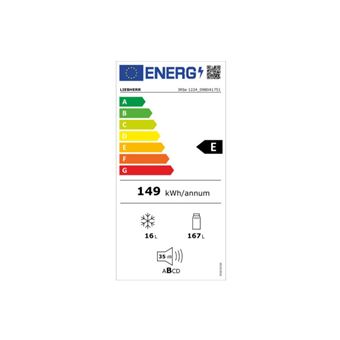 Réfrigérateurs 1 porte 182L Froid Statique LIEBHERR 54.1cm E, IRSE1224