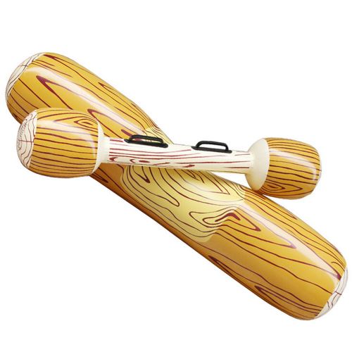 Ensemble de bâton de bûche de bain gonflable lisse sans bavures—Multicolore