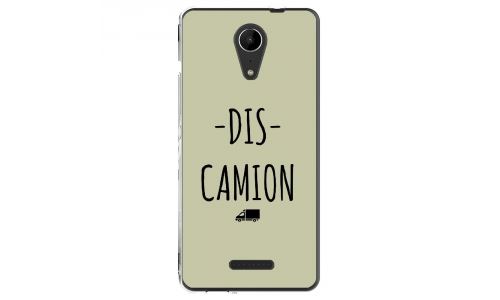 Coque souple pour Wiko Tommy 2 avec impression Motifs Dis Camion vert