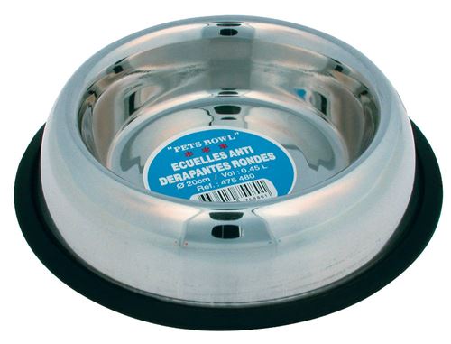 Meilleurs prix pour Zolux - Gamelle chien inox antidérapante 21cm 0,40 litre