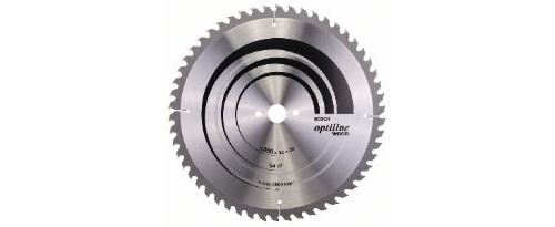 Lame De Scie Circulaire Bosch Optiline Wood Ø 30Mm - 350X30X3.5 - 54D - 2 608 640 674