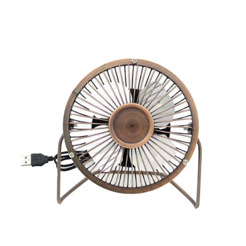 4 pouces Super Mute Mini bureau en métal USB Ventilateur PC Cooler portable de refroidissement pour ordinateur portable