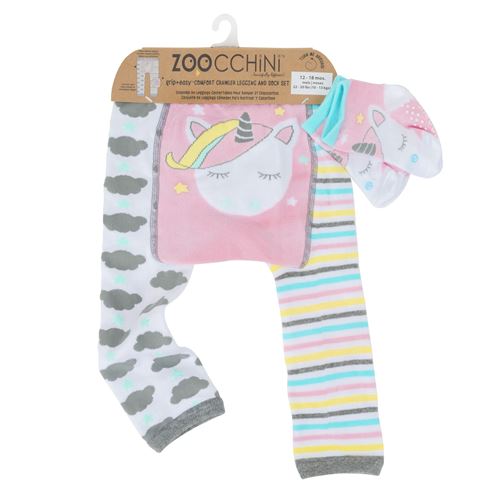 Leggings & chaussettes - licorne - 12-18 M