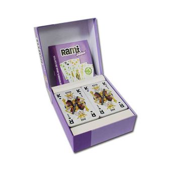 Grimaud Ramino Junior – Gioco Di Carte Per Bambini Dai 6 Anni, 2 Mazzi Da 55 Carte, Regole Semplificate, Prodotto In Francia, Per 2-6 Giocatori
