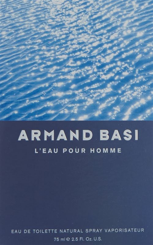 ARMAND BASI L'EAU POUR HOMME agua de tocador vaporizador 75 ml