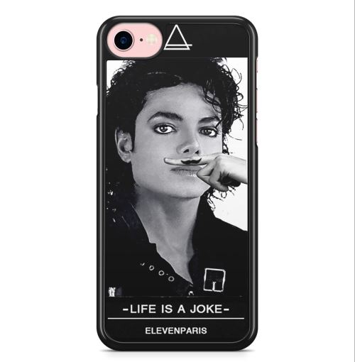 Coque Fifrelin pour iPhone 5 5S SE Michael Jackson Eleven Paris Life is a Joke