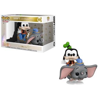 Petite Figurine Funko Pop! Ride SUPDLX: WDW50 Dumbo w/Goofy