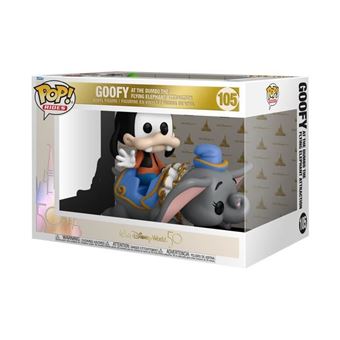 Petite Figurine Funko Pop! Ride SUPDLX: WDW50 Dumbo w/Goofy
