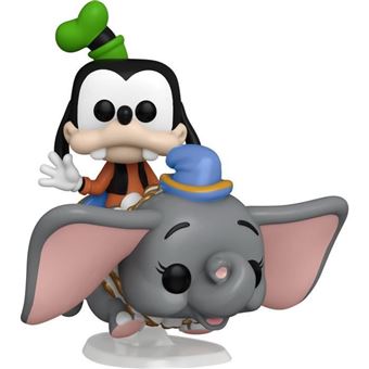 Petite Figurine Funko Pop! Ride SUPDLX: WDW50 Dumbo w/Goofy