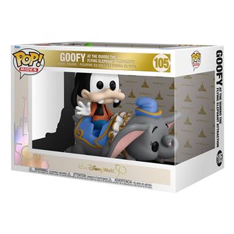 Petite Figurine Funko Pop! Ride SUPDLX: WDW50 Dumbo w/Goofy