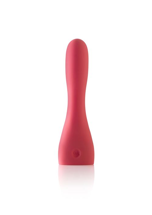 OOH BY JE JOUE Classic Vibe - Vibromasseur en Silicone Hypoallergénique, 3 Vitesses de Vibrations, Orange