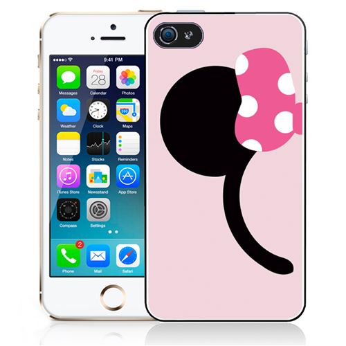 Coque pour iPhone 5C serre tete minnie