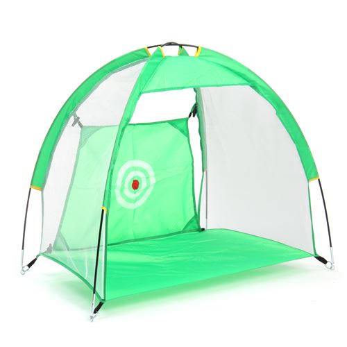 3M Golf Hitting Cage Practice Net Trainer +Training Mat With 3 Balls & Tee Foldable Le golf