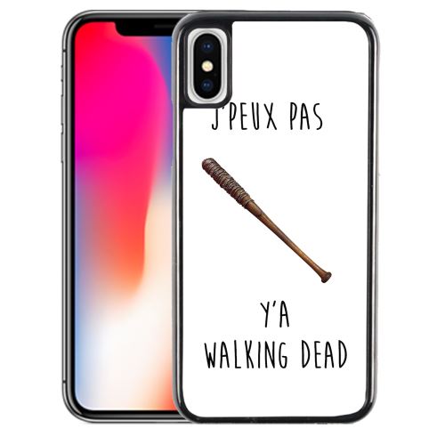 Coque pour iPhone XS jpeux pas walking dead