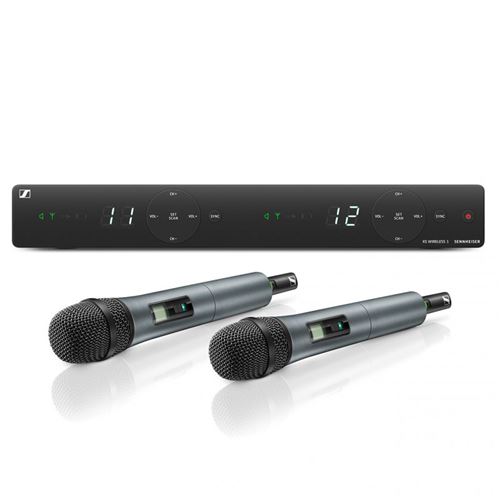 Sennheiser XSW 1-835 DUAL-A - Ensemble vocal double sans fil, gamme fréquence A